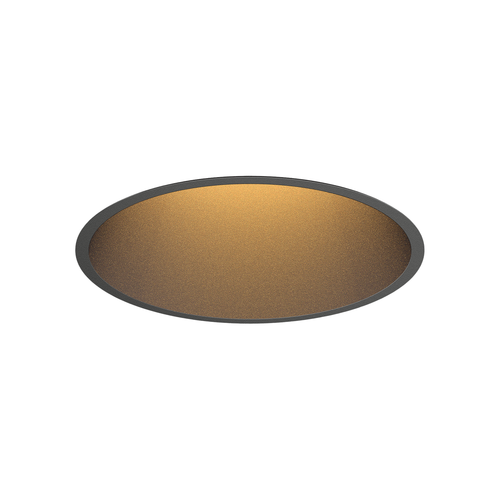 Black version of the Profondo, a fixed recessed luminaire designed by Karizma Luce.