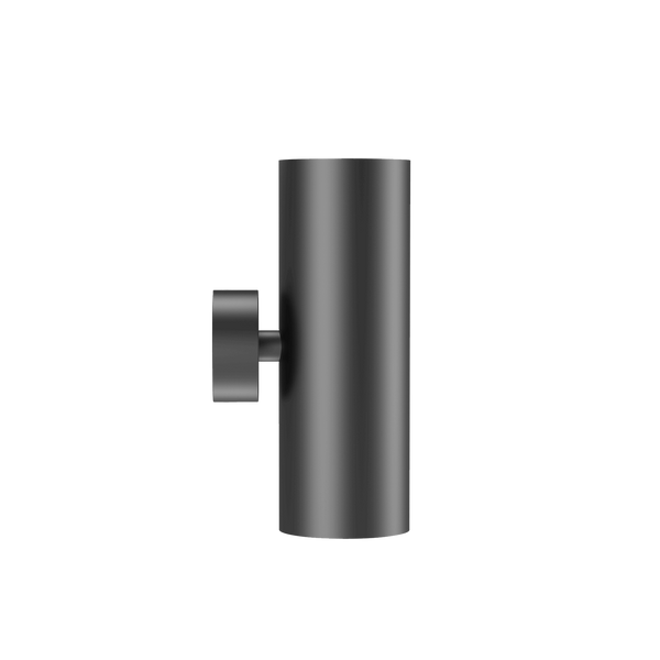 Black version of the Vuote Wall, a surface-mounted spot designed by Karizma Luce.
