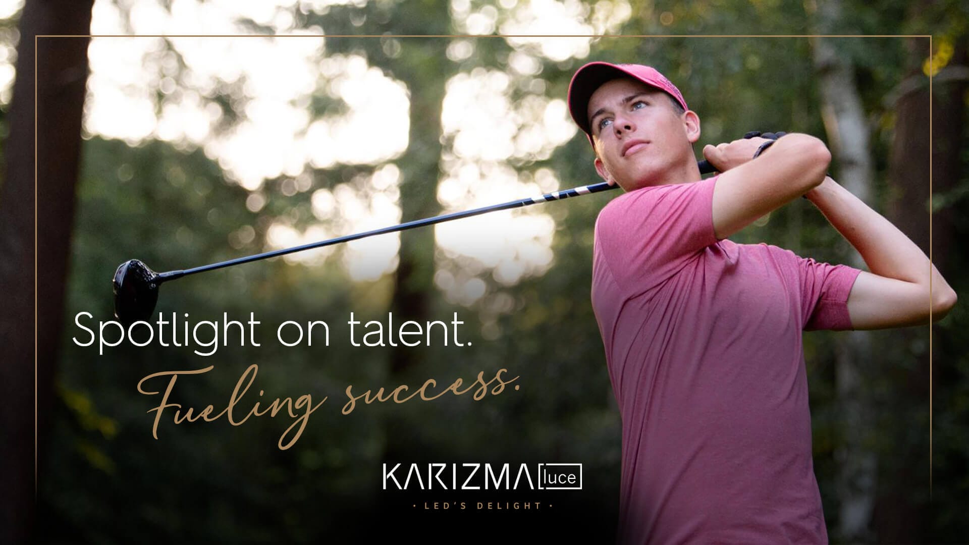 Spotlight on talent | Golfer Koen Friezema’s journey with Karizma Luce.