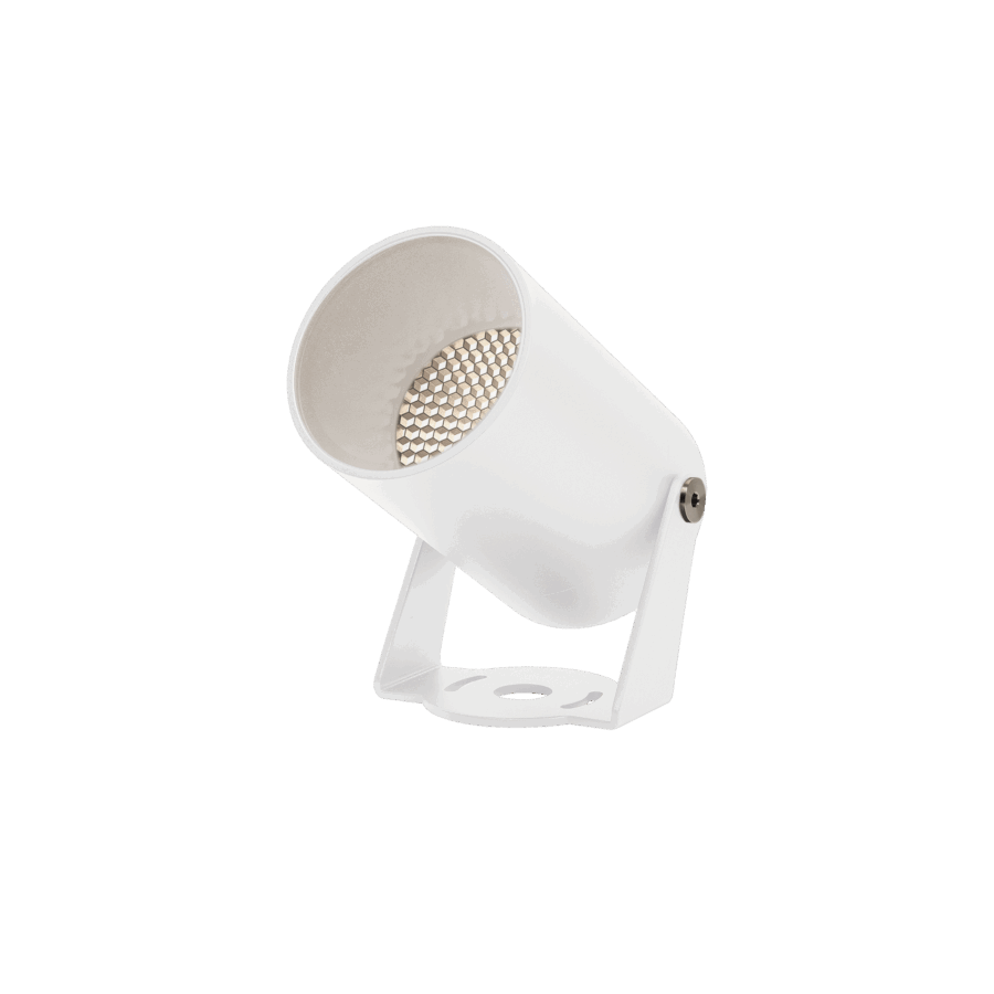 White version of the Artemis L, an outdoor luminaire designed by Karizma Luce.