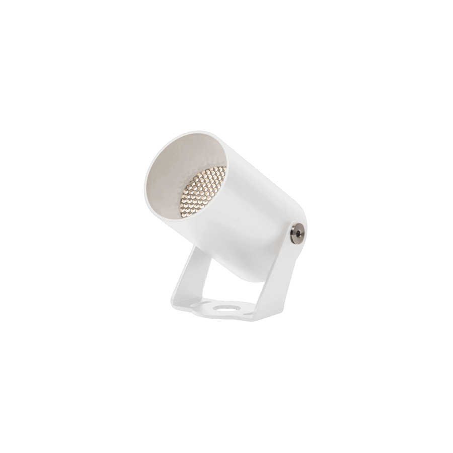 White version of the Artemis M, an outdoor luminaire designed by Karizma Luce.