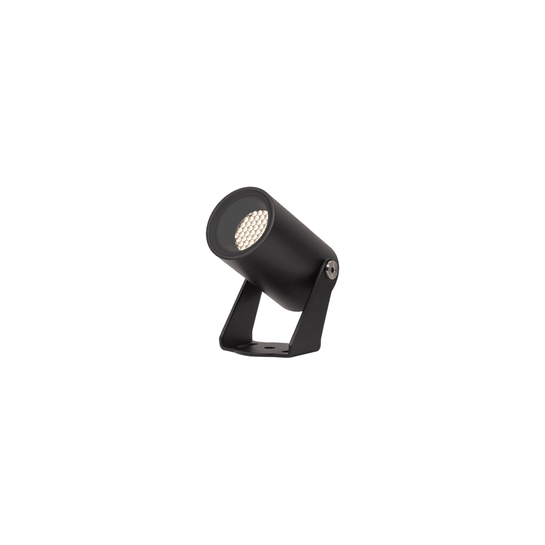 Black version of the Artemis S, an outdoor luminaire designed by Karizma Luce.
