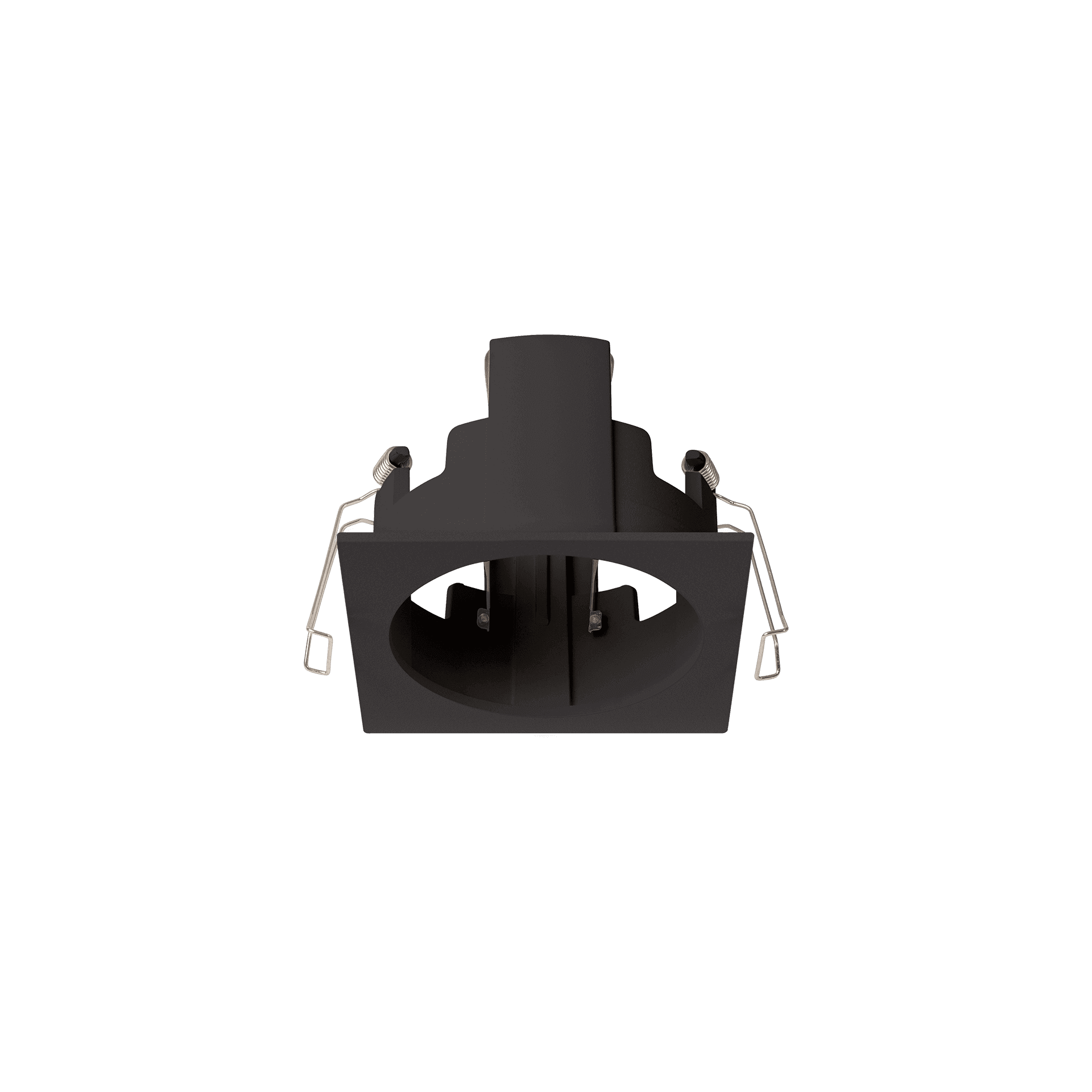 Black version of the Dea Athena M T Quadra Rondo, a versatile modular system designed by Karizma Luce.