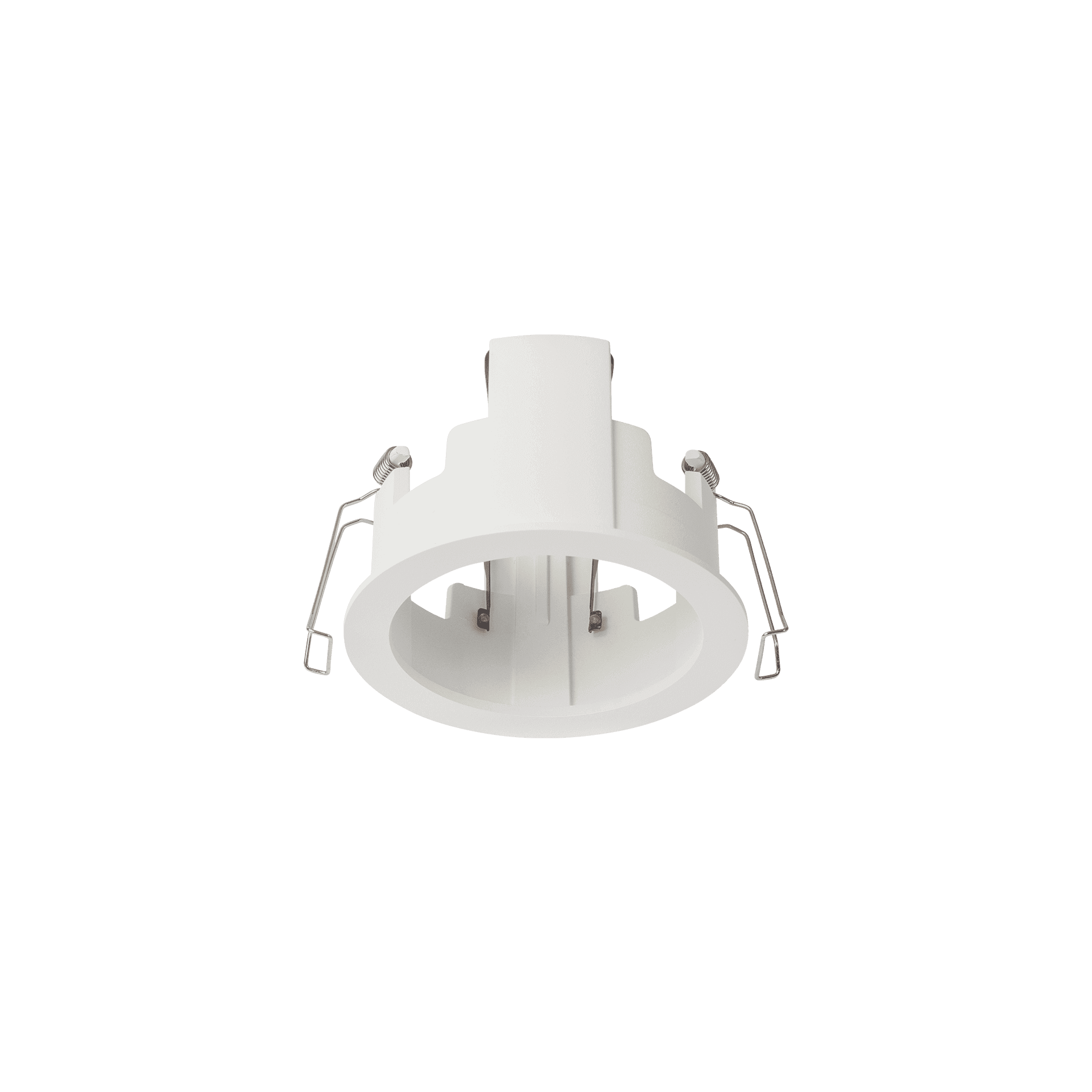 White version of the Dea Athena M T Rondo Rondo, a versatile modular system designed by Karizma Luce.