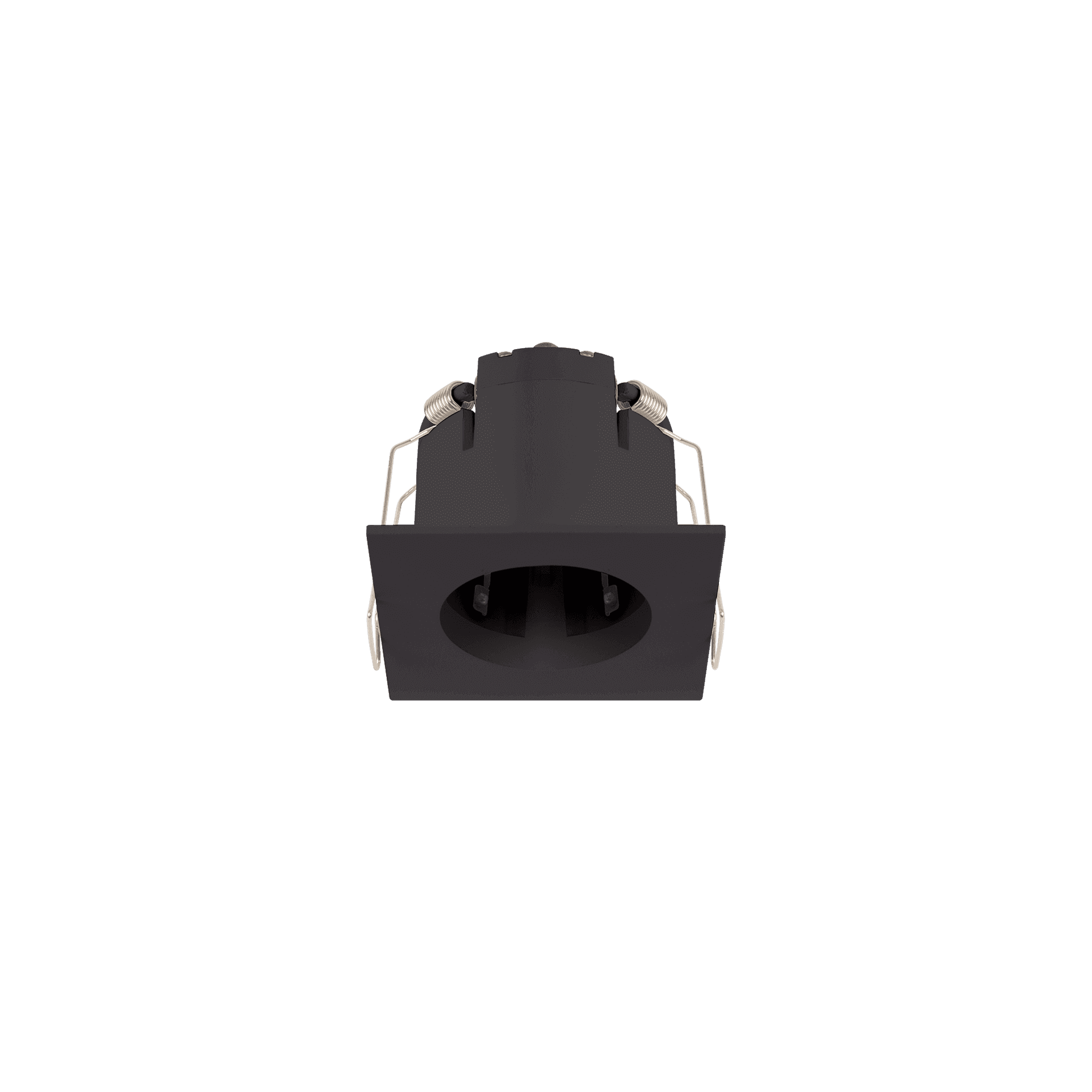 Black version of the Dea Athena XS T Quadra Rondo, a versatile modular system designed by Karizma Luce.