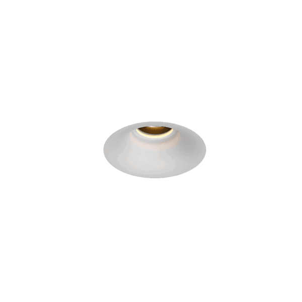 Dea Diana S with white reflector, a fixed downlight designed by Karizma Luce.