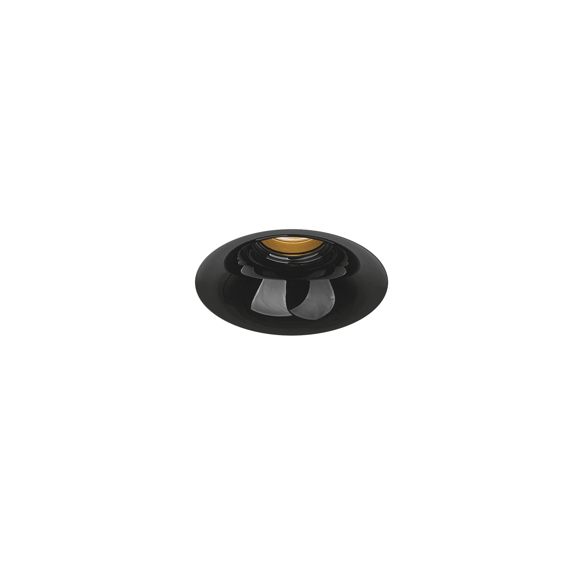 Dea Diana S with black gloss reflector, a fixed downlight designed by Karizma Luce.