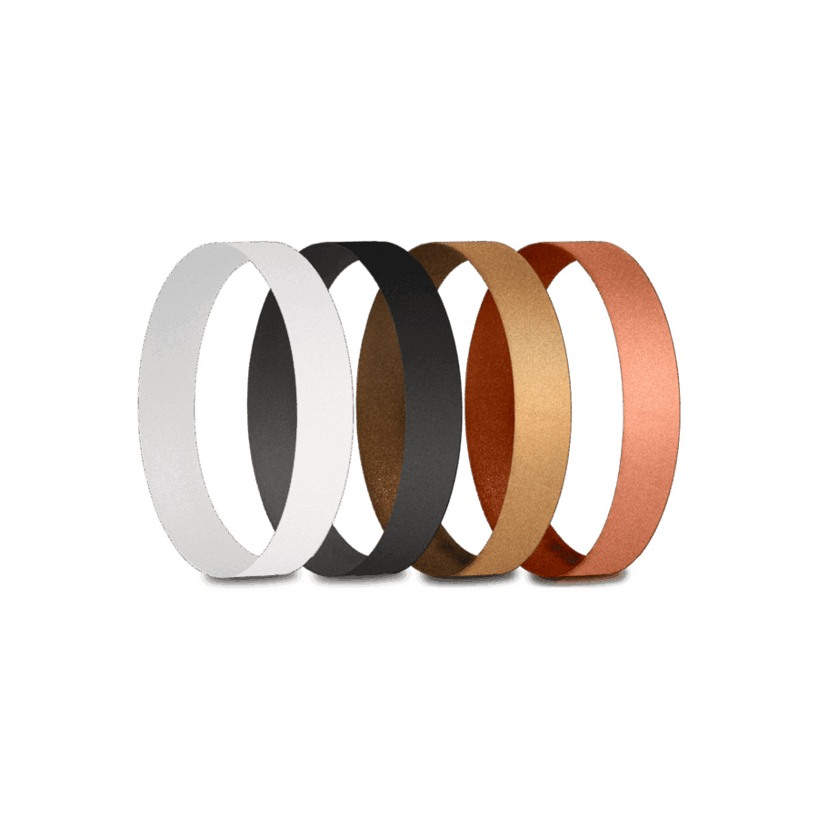 Rings for the Caro REC, an adjustable recessed spot designed by Karizma Luce.