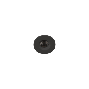 Black version of the Poco, a fixed recessed luminaire designed by Karizma Luce.
