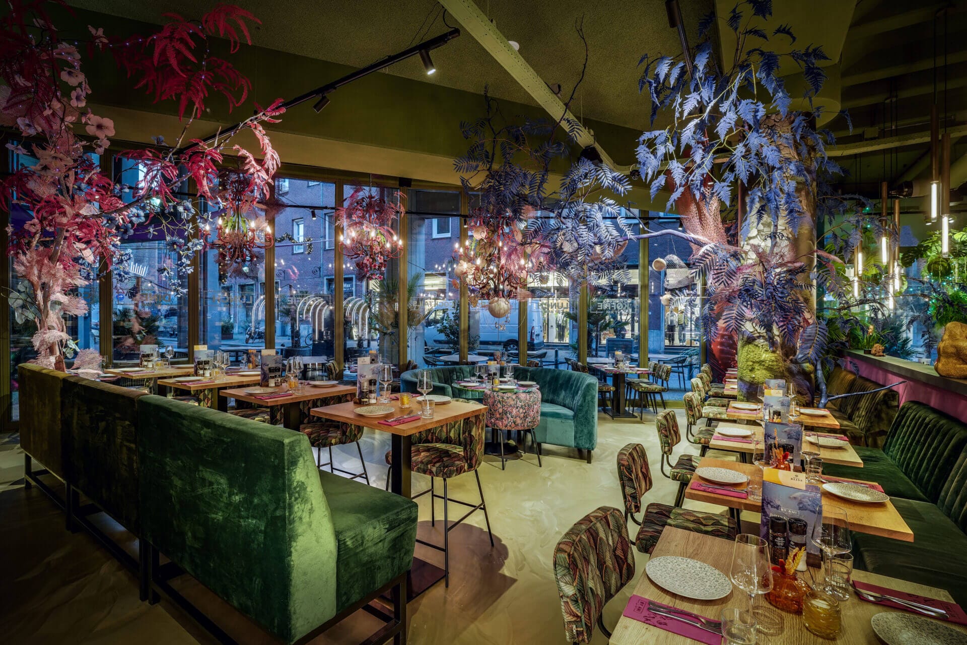 Fairytale bistro By Ami with Karizma Luce lighting.