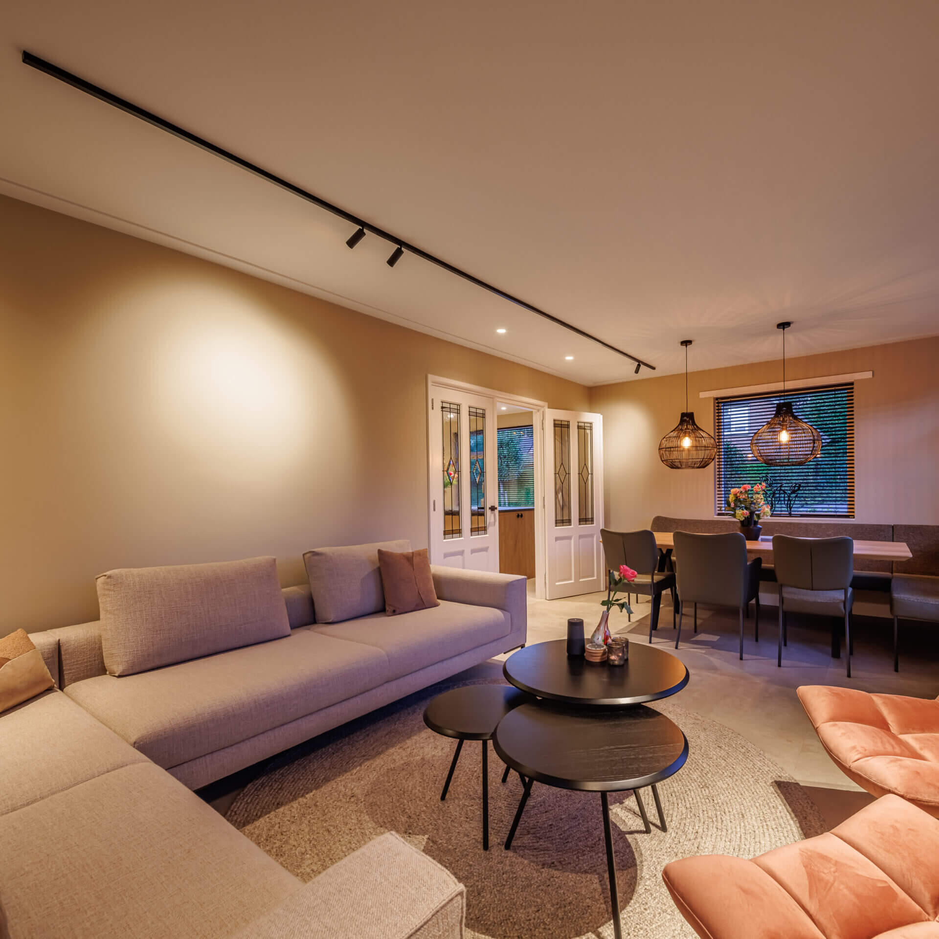 Modern home open plan