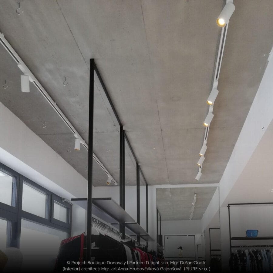 Karizma Luces Dea Juno S in store on concrete ceiling.