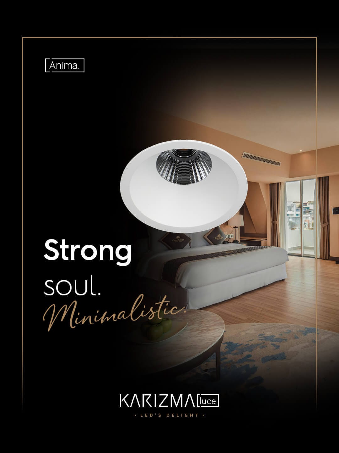 Anima. Strong soul. Minimalistic.