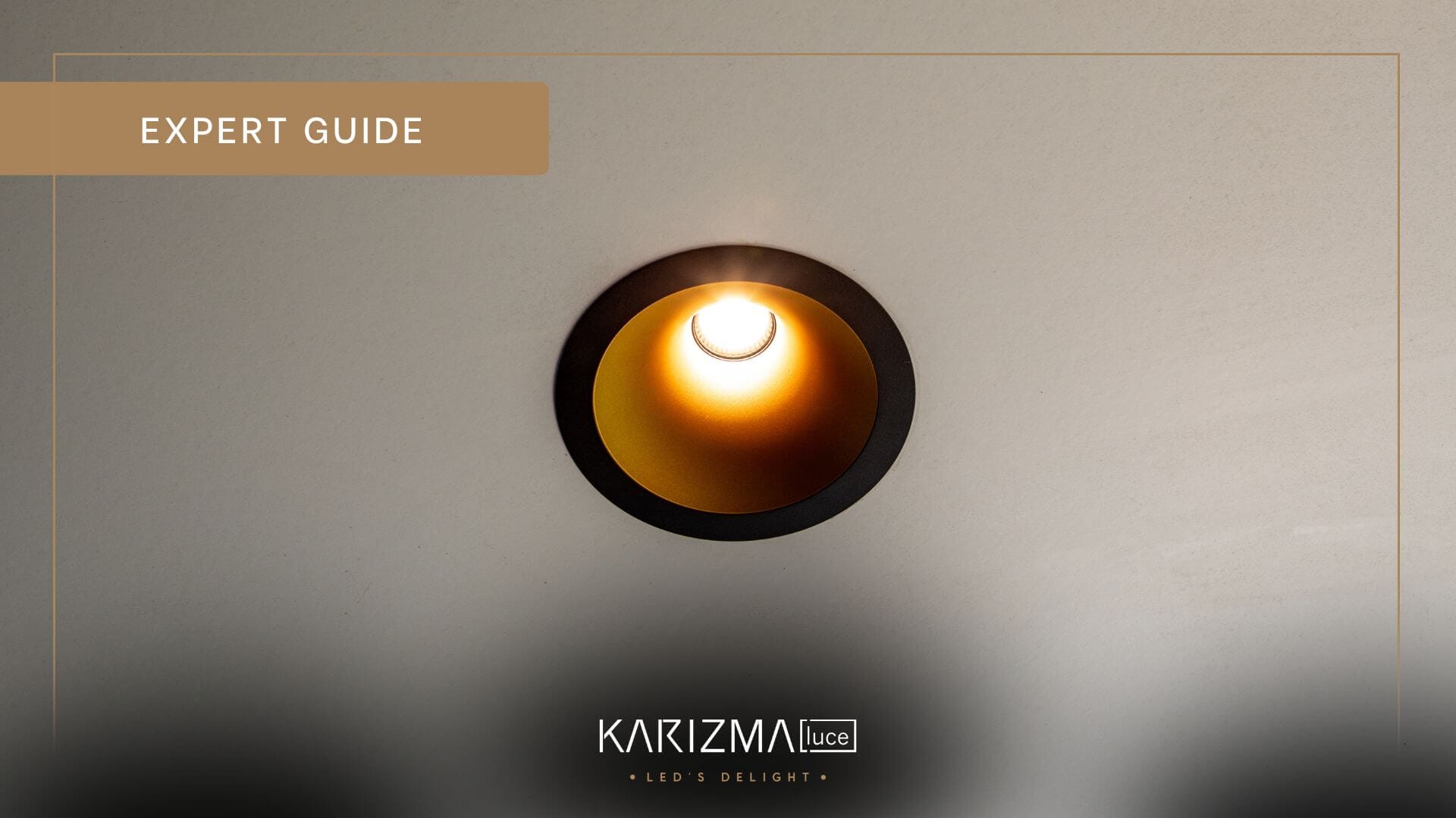 Close up Dea Amata downlight.